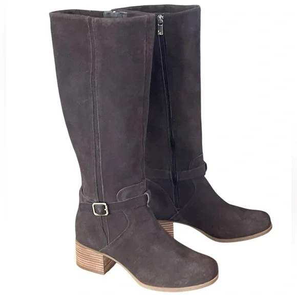 Koolaburro by UGG Madeley knee high suede boots with Ortholite insole. Size9 GUC - Picture 7 of 13